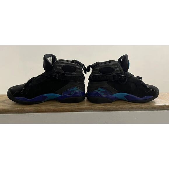 Nike Air Jordan Retro 8 VIII Aqua Sz 4.5Y Women’s Sz 6 305381-041 Released 2007 - Picture 1 of 16